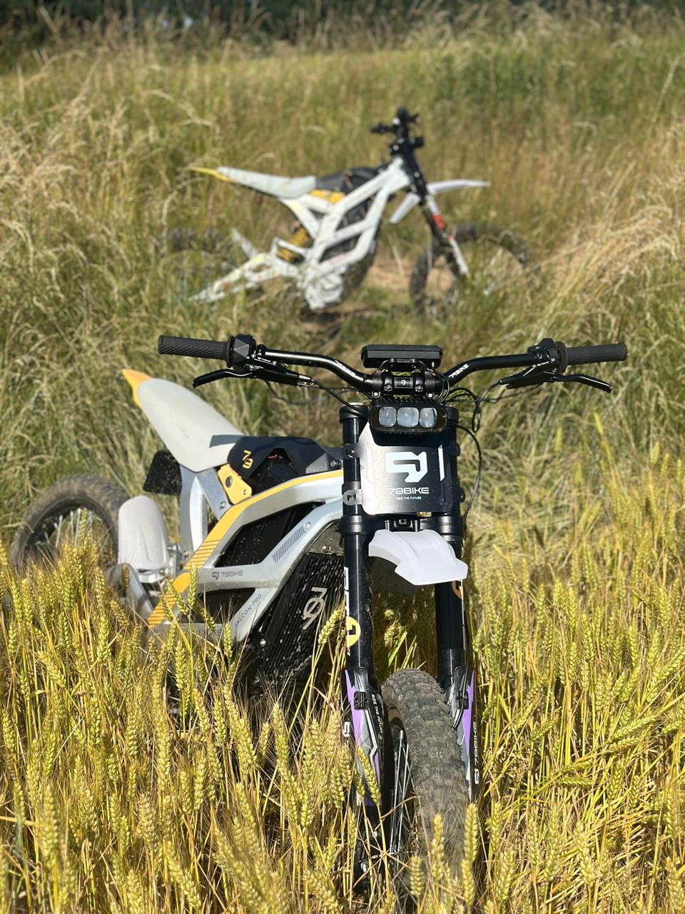 79Bike Falcon GT und Falcon Pro nebeneinander