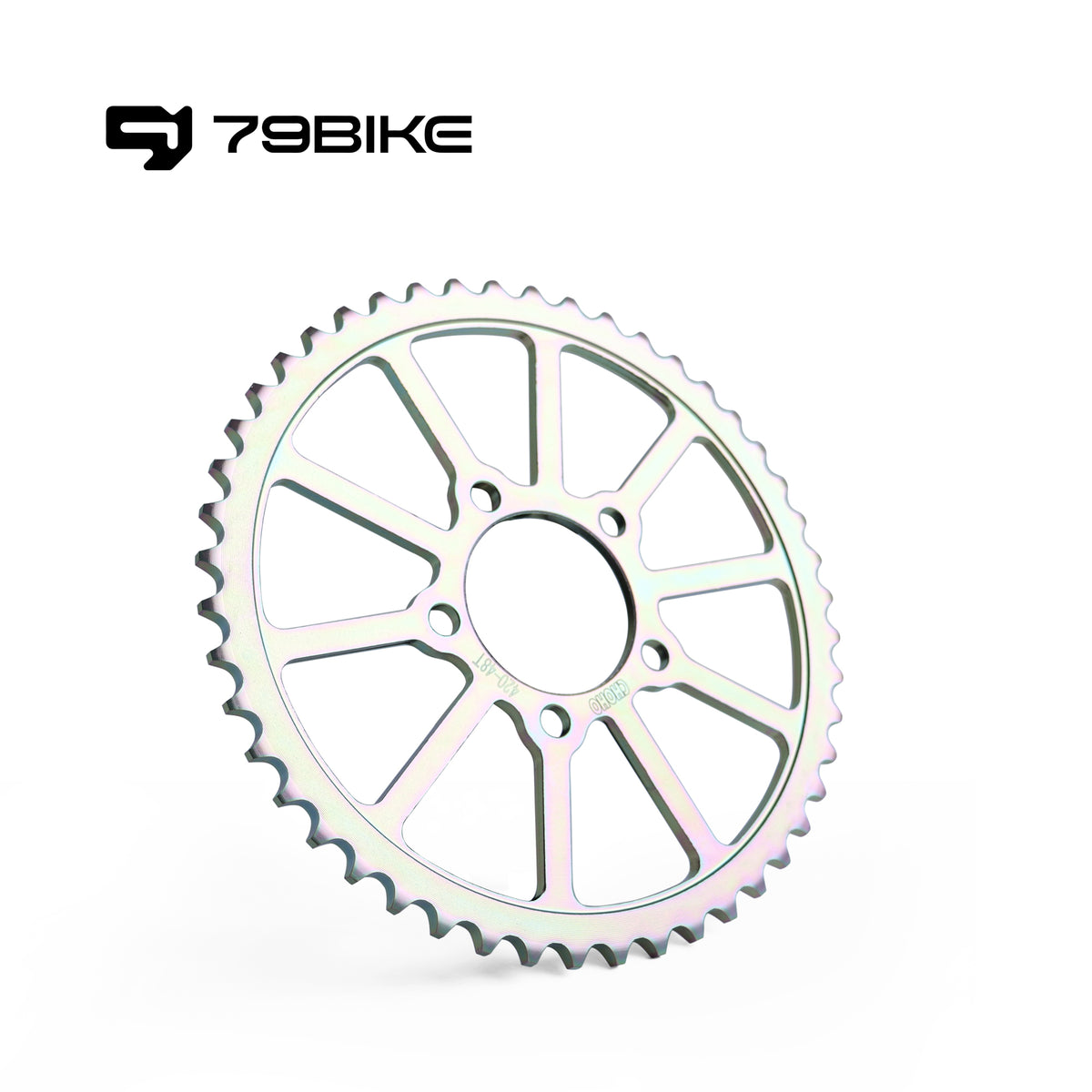 Hinteres Zahnrad 420-48T – 79Bike Falcon Pro