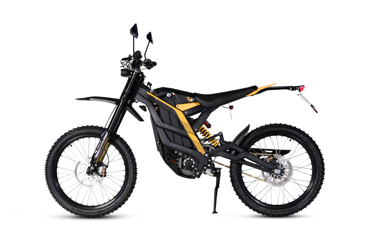 79Bike Falcon Pro L1e Elektro-Jugendmotorrad in Schwarz 2