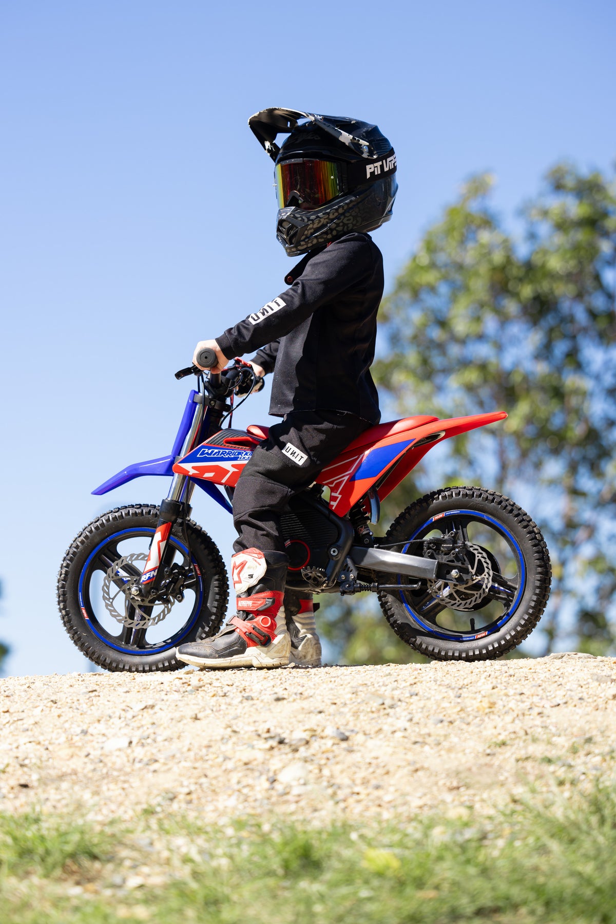 RFN Warrior SX-E500 Elektro-Kindermotorrad – Ansicht 3
