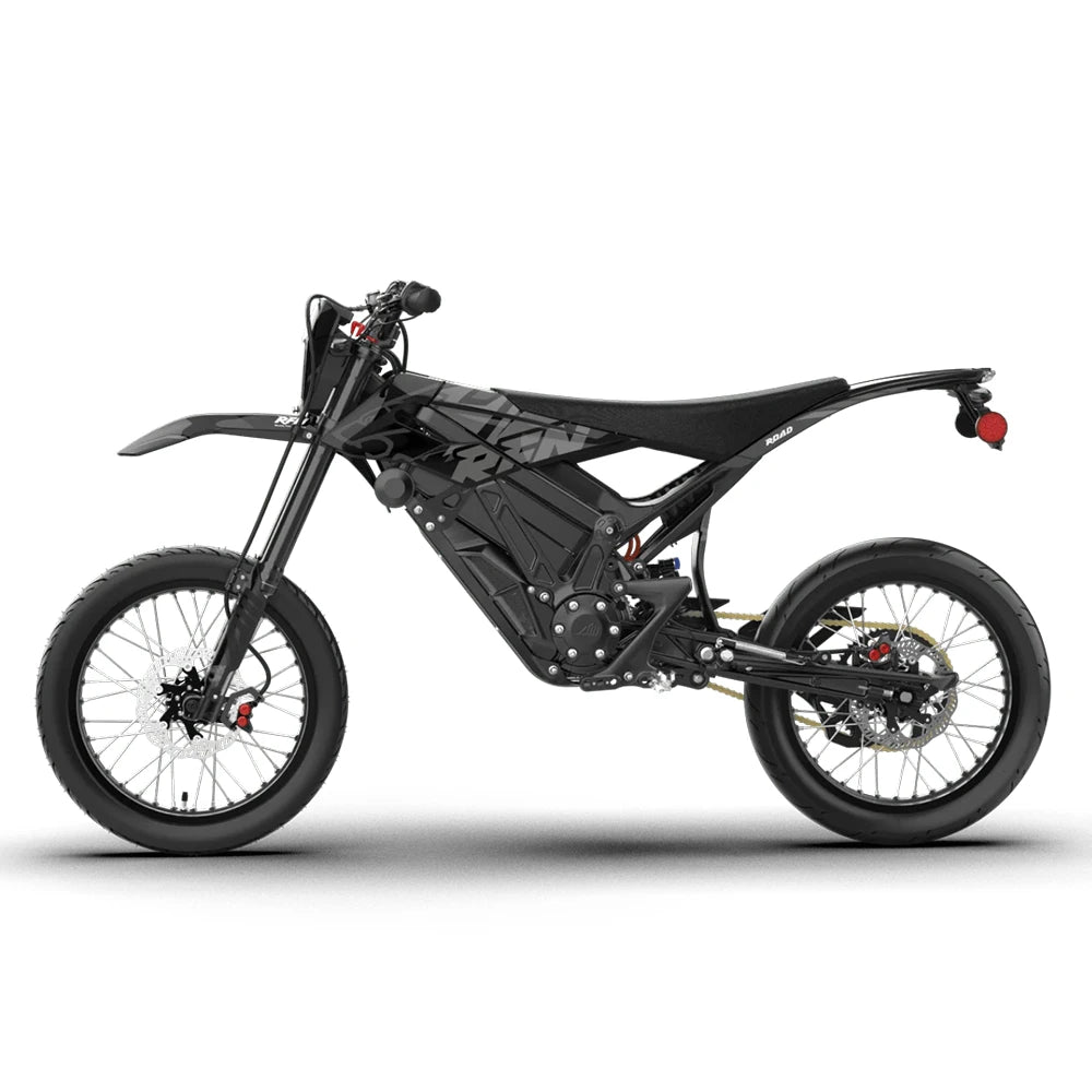 RFN Ares Road Elektro-Motorrad in Schwarz