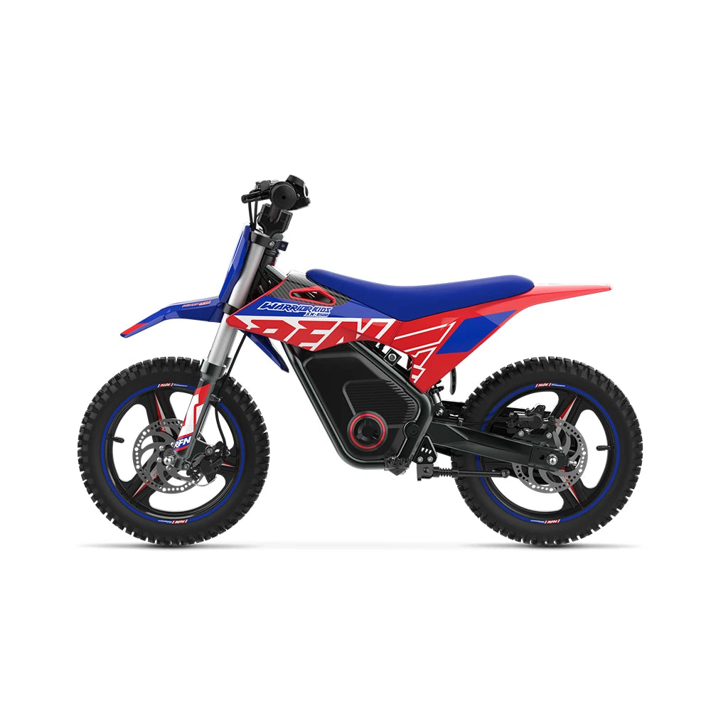 RFN Warrior SX-E500 Elektro-Kindermotorrad in Blau