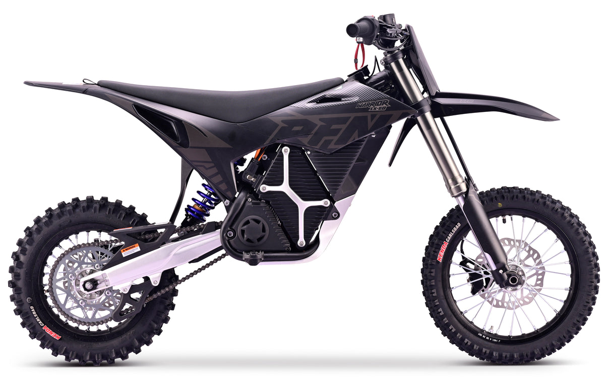 RFN Warrior SX-E8 E-Motorrad in Schwarz